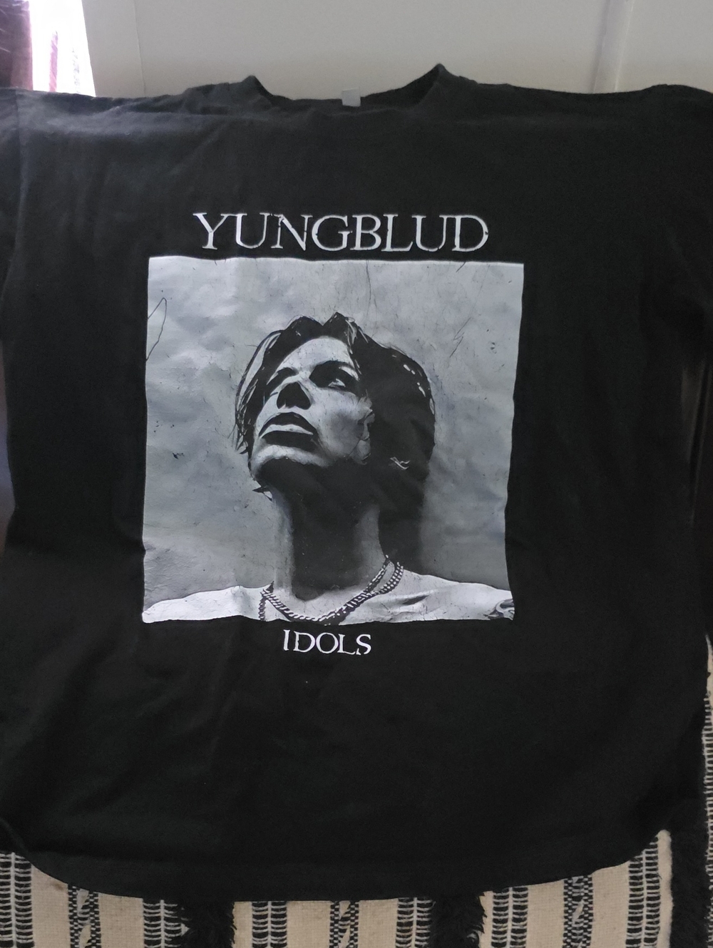 Yungblud Idols Graphic Tee - Black Like New